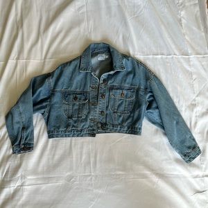 Princess Polly Cropped Jean Jacket